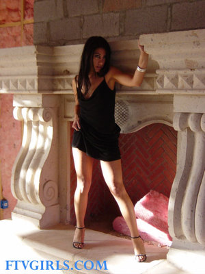 Fireplace Babe - Pic #01