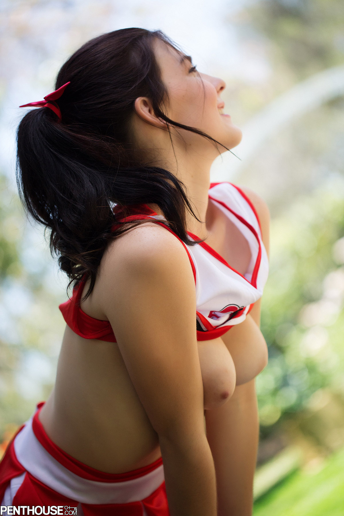 Cute Cheerleader Jenna Reid Via Penthouse - Pic #19