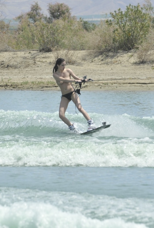Naked WakeBoarding - Pic #17