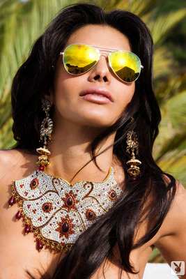 Bollywood Queen Sherlyn Chopra Via Playboy - Pic #14