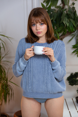 'I Like My Coffee Sweet' with Keira Blue via Sex-Art - Pic #02