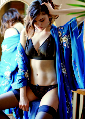 Sexy Brunette Alejandra Alonso via Women's Secret - Pic #04