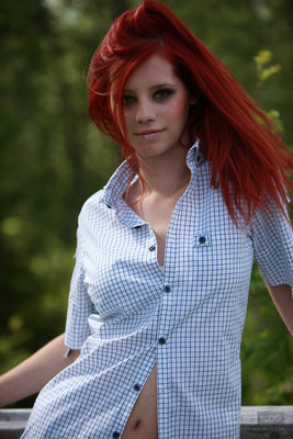 Ariel Is One Hot Redhead - Pic #12
