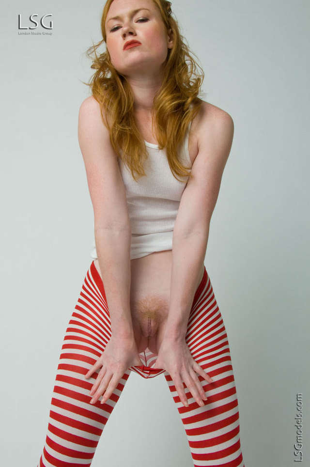 Horny Little Redhead - Pic #0