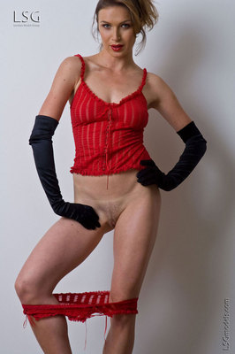 Lusty Angela Strips - Pic #02