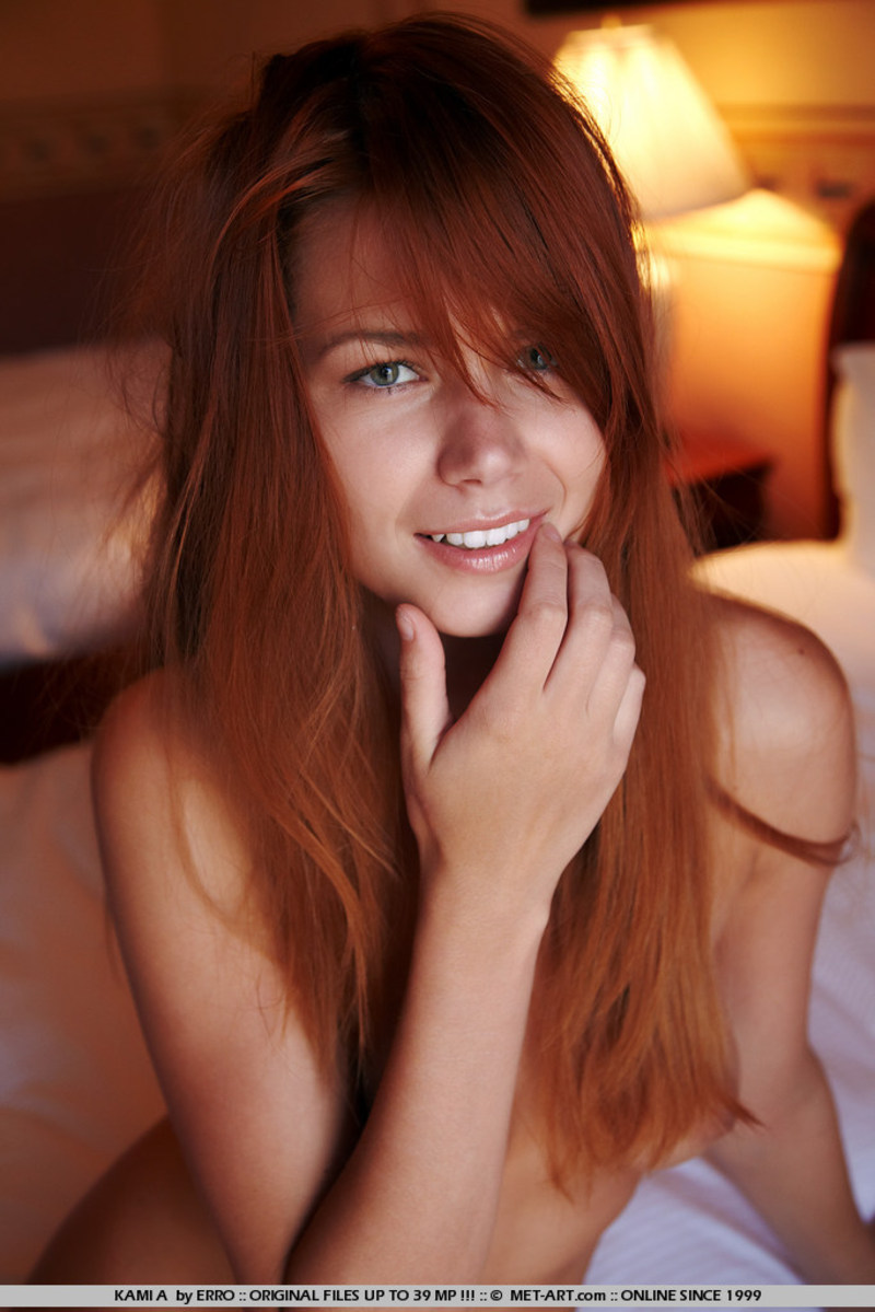Teen redhead Kami so cute - Pic #9