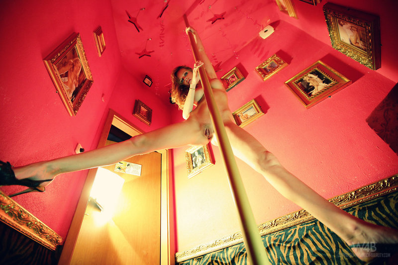 Busty blonde dancing just for you - Pic #14