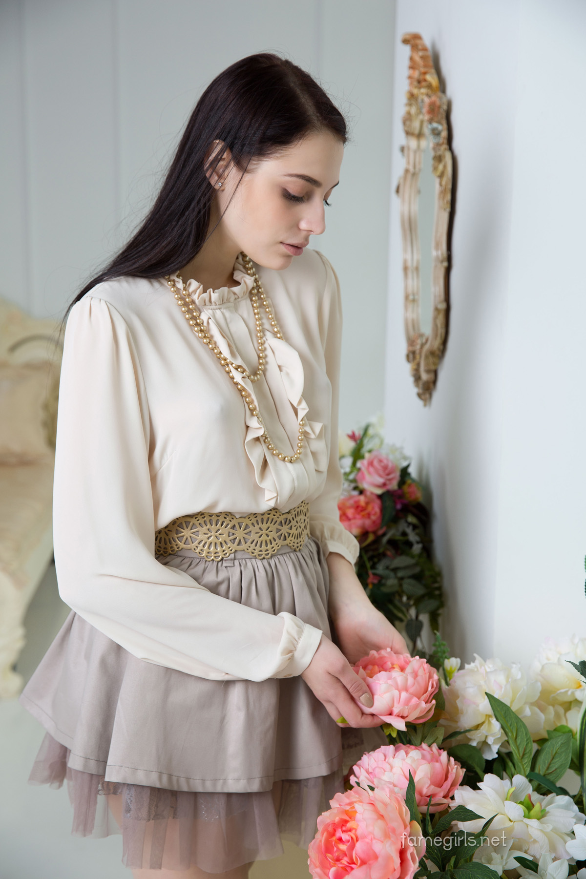 Isabella In A Tulle Skirt  Via FameGirls - Pic #7