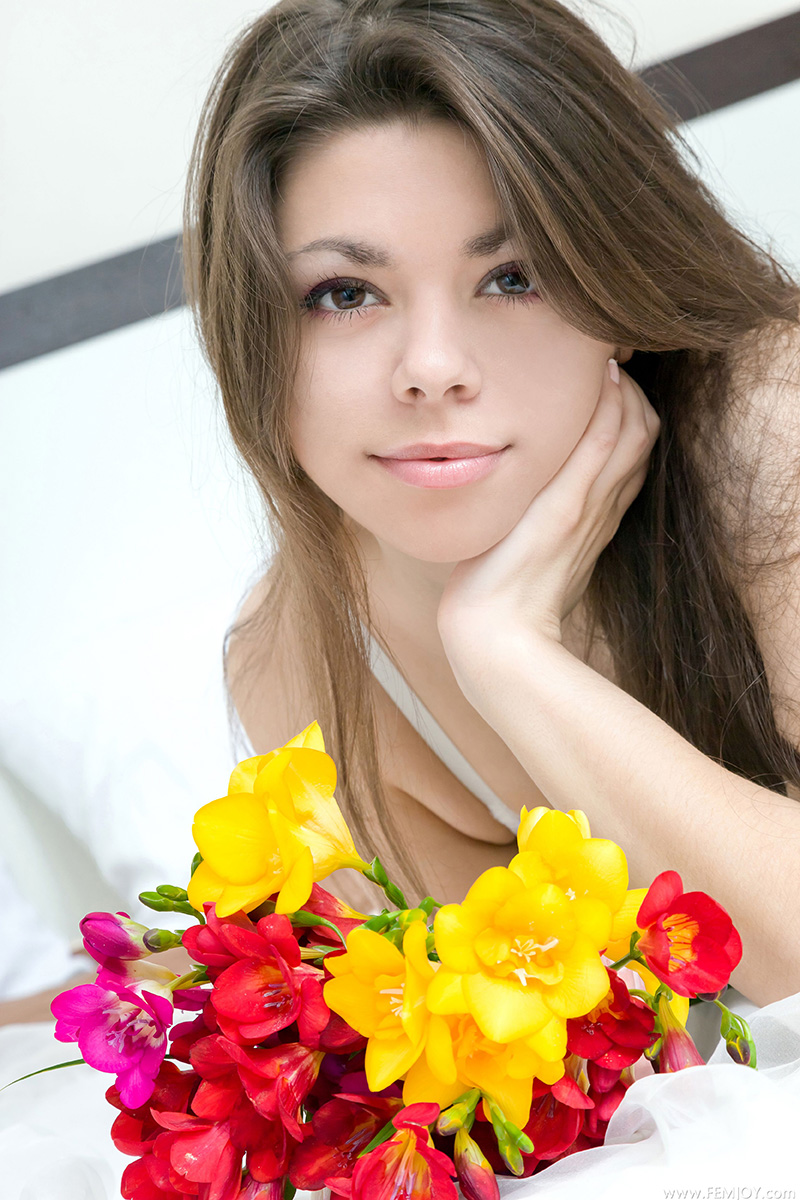 Femjoy Premiere with Adorable Teen Elina S - Pic #1