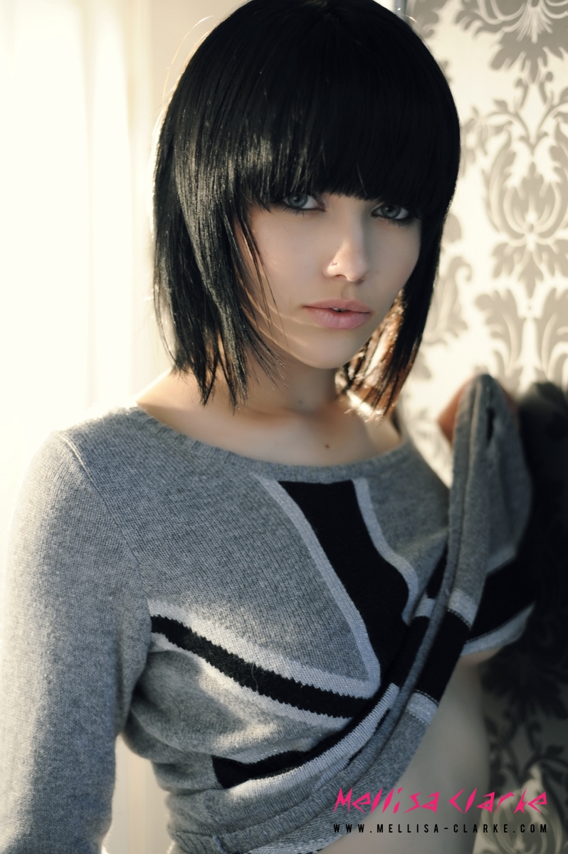 Glamorous Teen Mellisa clarke in Black Lace Pants - Pic #16