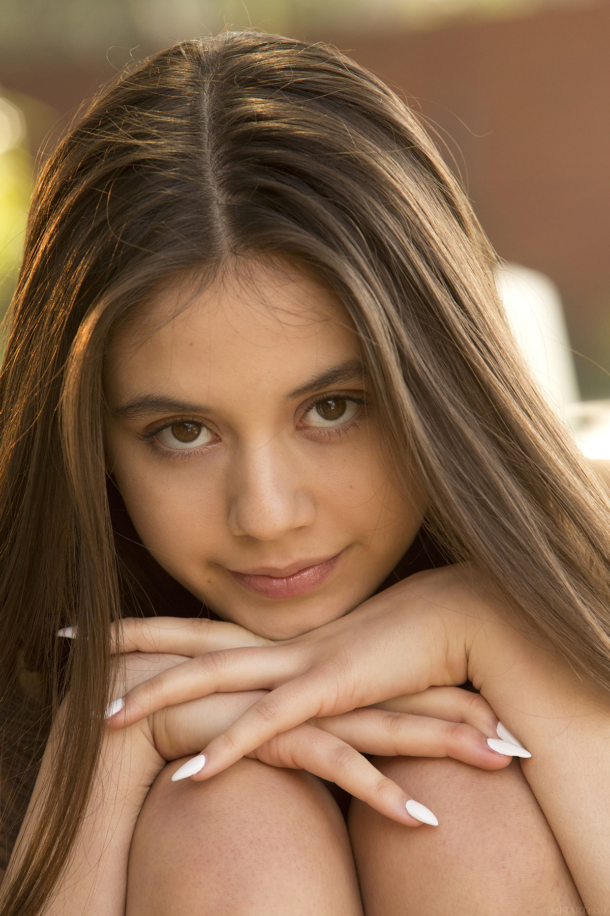 Cute Brunette Teen Lucy Dollvia Met-Art - Pic #2