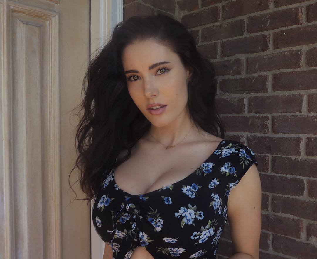 'Brunette Vixen In Tight Outfits' with Erin Olash via Mr Skin - Pic #9