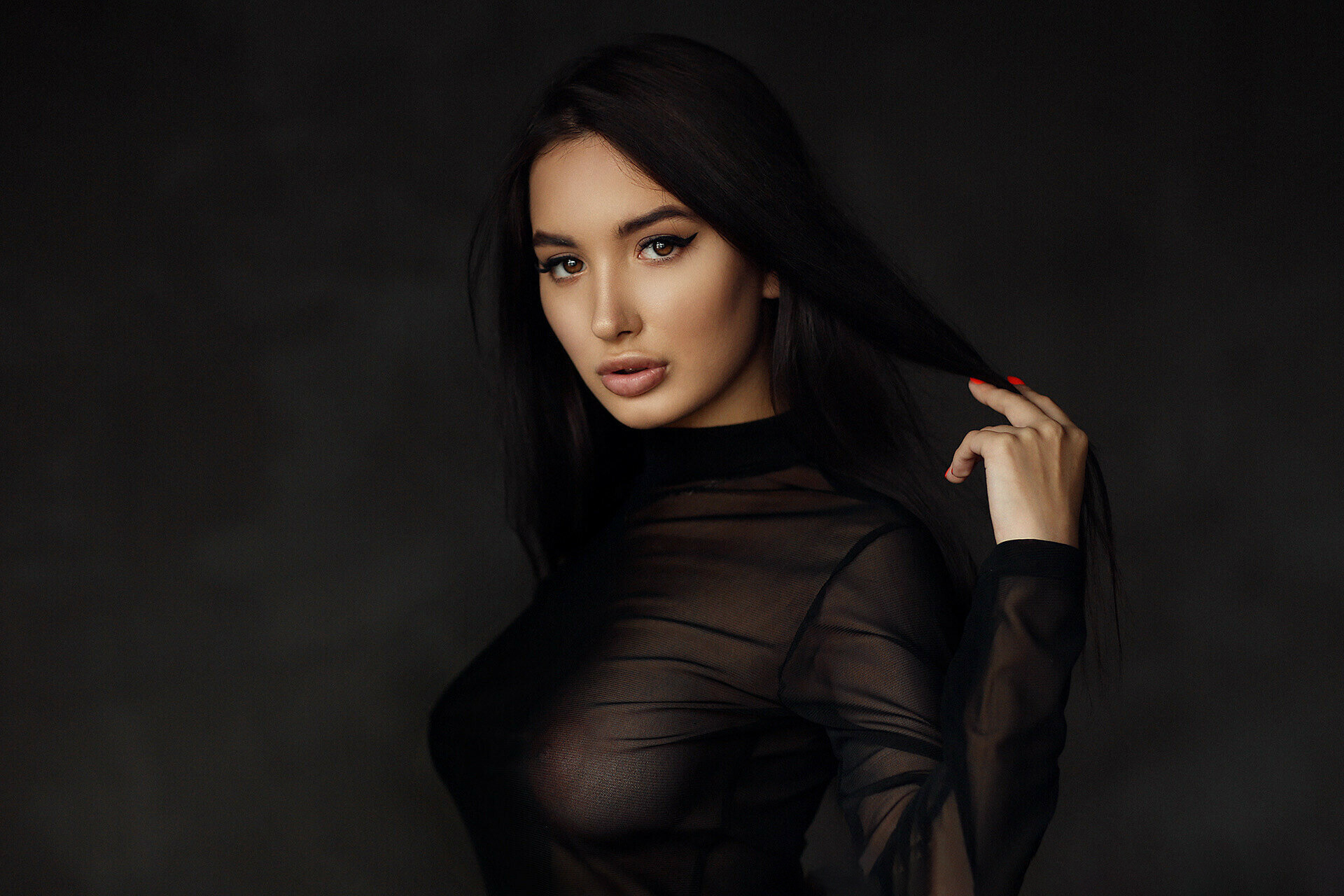 'Bootyful Brunette' with Alina Gorohova via Mr Skin - Pic #20