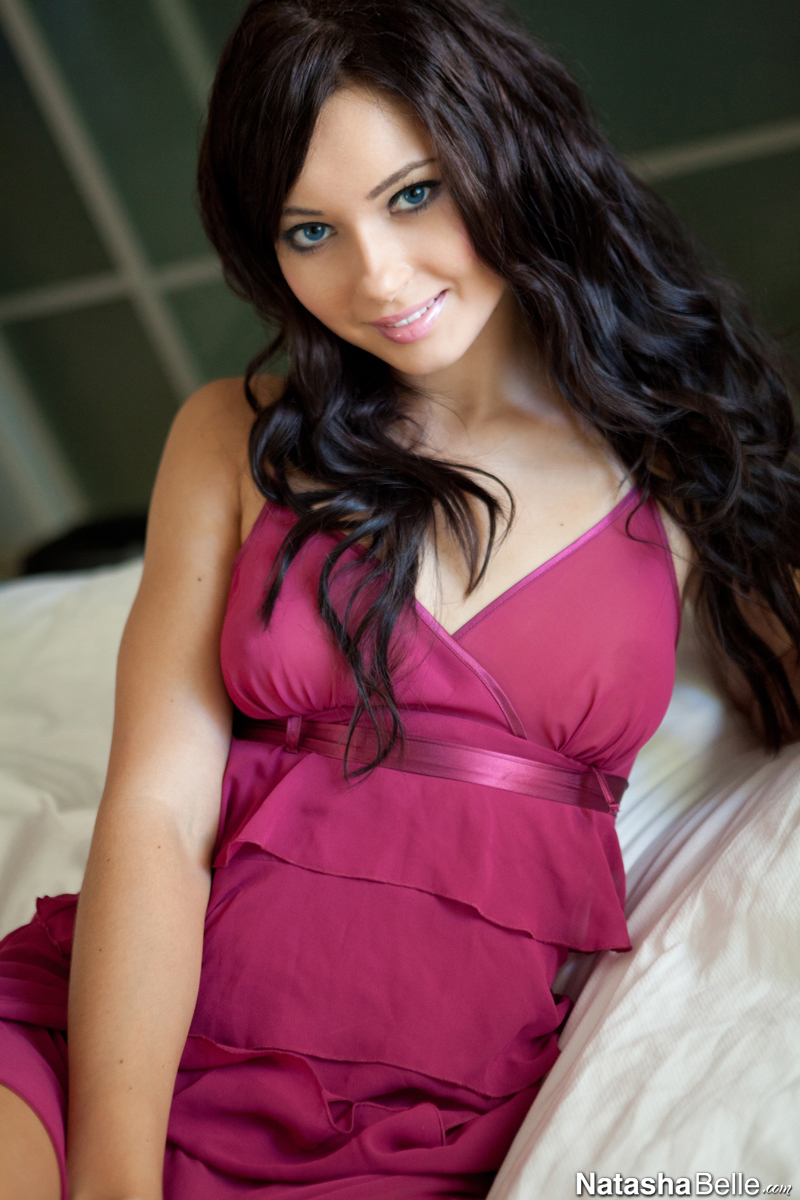 Natasha Belle Fuschia Dress - Pic #2