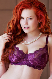 Busty Redhead Lillith Von Titz Via My Naked Dolls