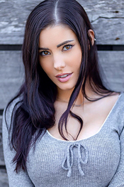 'Brunette Vixen In Tight Outfits' with Erin Olash via Mr Skin