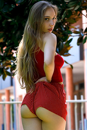 'Red Ferraris' with Claudia Veneza via Zishy