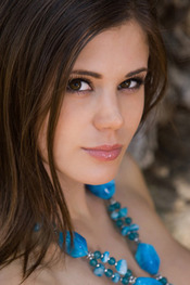 Little Caprice in Forest for Metart